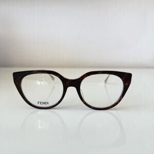 NEW!!! Fendi women monogram eyeglasses FE50010I 055 Authentic Retail 420$